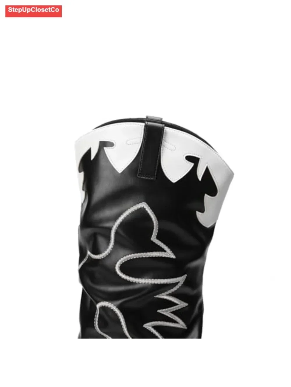 Cowboy Over The Knee High Boots | Chunky Heel, Pointed Toe, Slouchy Shaft,